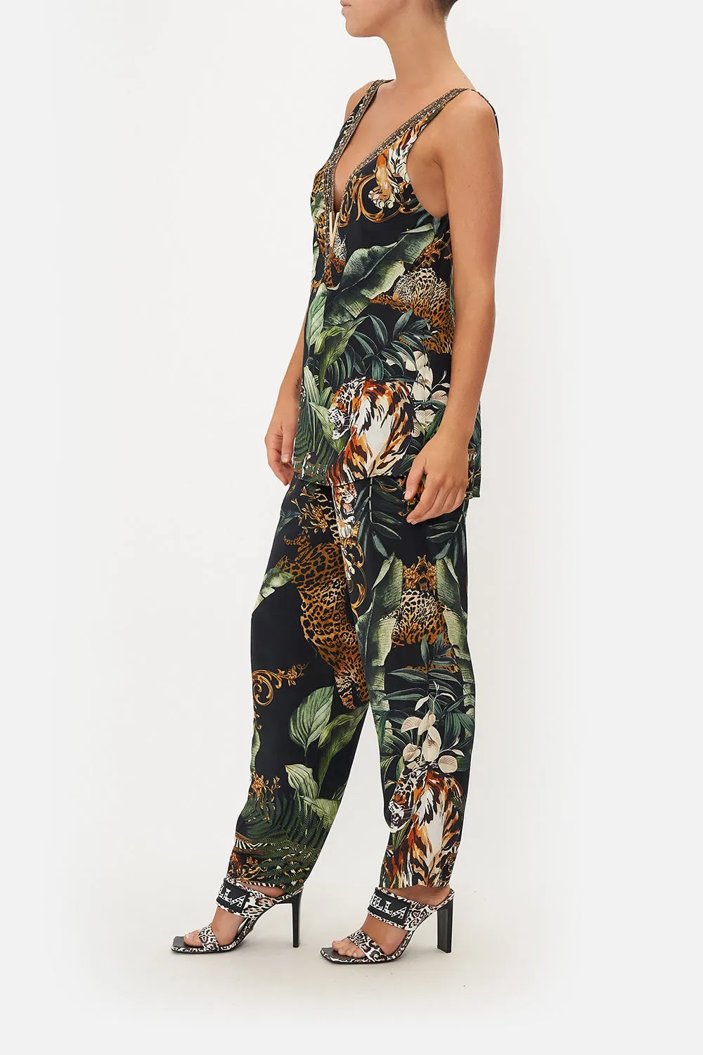 DEEP V-NECK TANK EASY TIGER sold by Camilla product image thumbnail 4