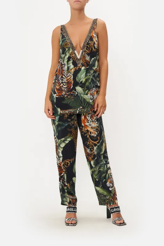 DEEP V-NECK TANK EASY TIGER sold by Camilla