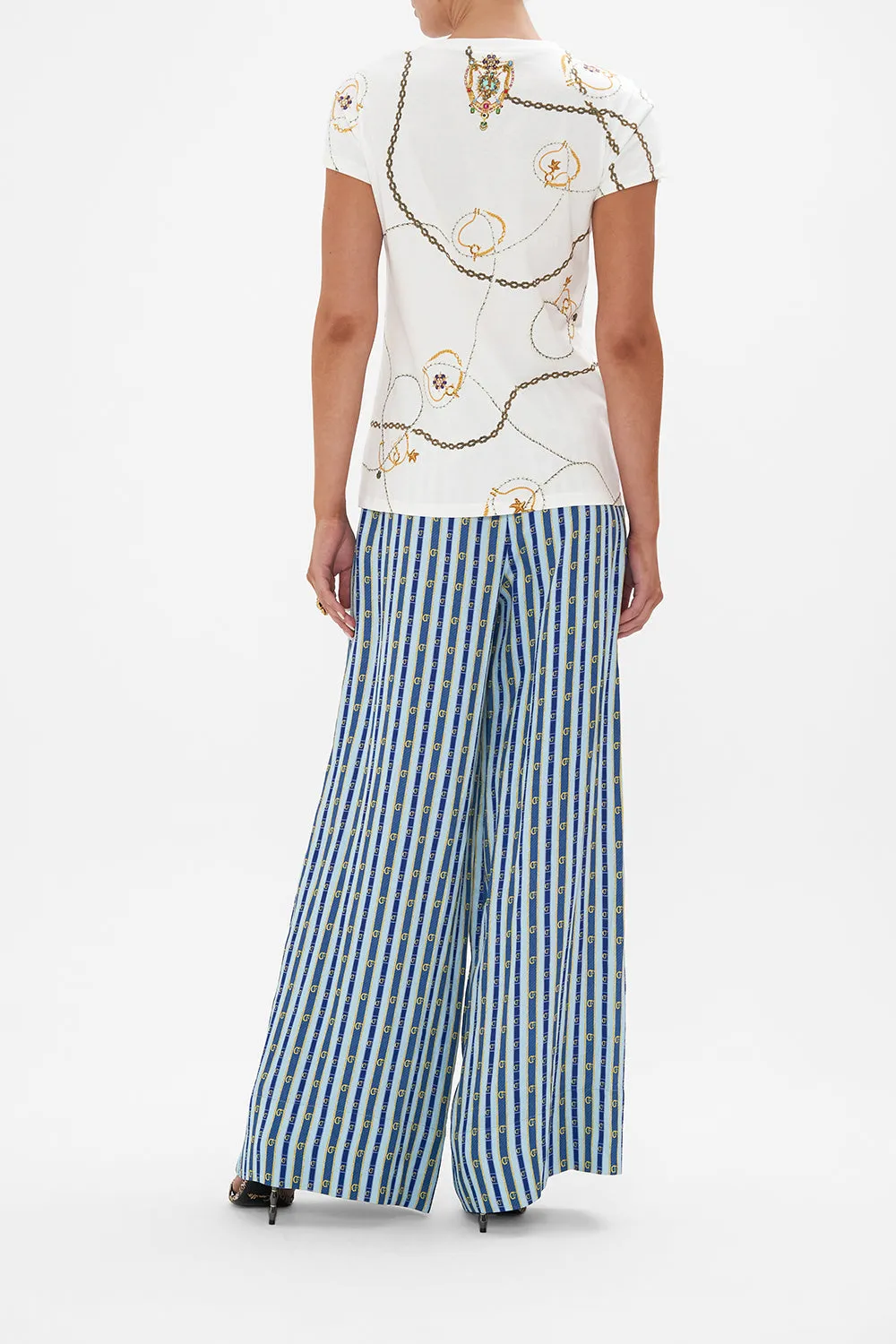 ORGANIC COTTON SLIM FIT TEE AMALFI LULLABY sold by Camilla product image thumbnail 2