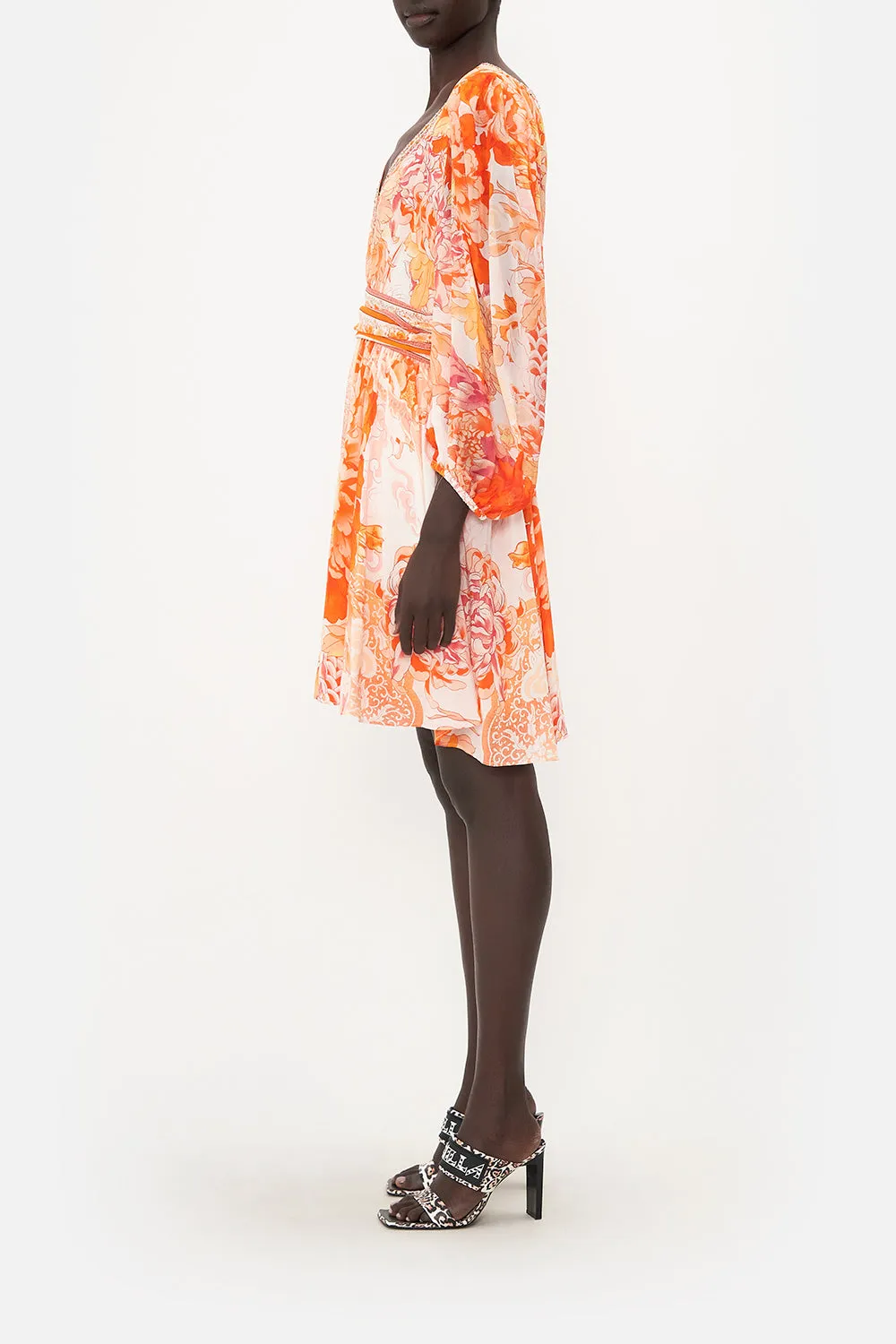 BLOUSON FLARED DRESS DRAGON MOTHER sold by Camilla product image thumbnail 4