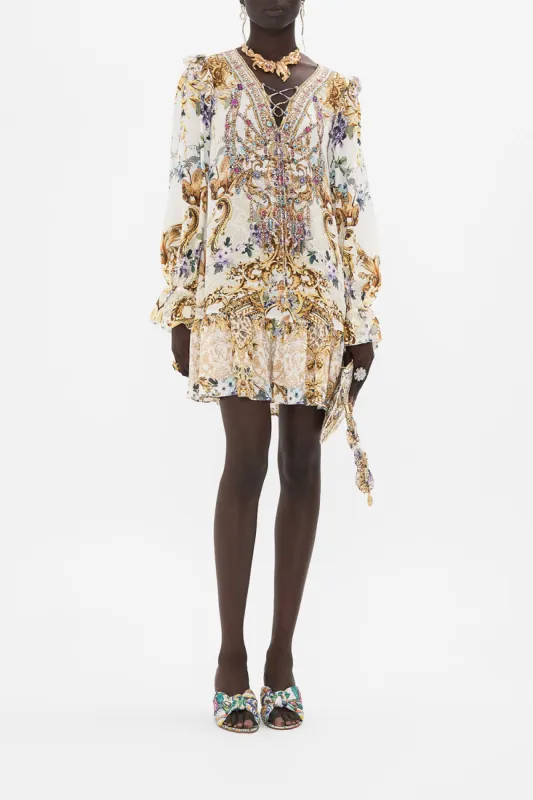 RUFFLE LACE UP DRESS PALAZZO PLAY DATE sold by Camilla