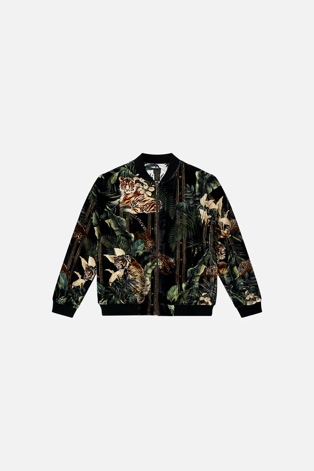 ZIP THROUGH REVERSIBLE BOMBER JACKET TIGER TRAP sold by Camilla product image thumbnail 3