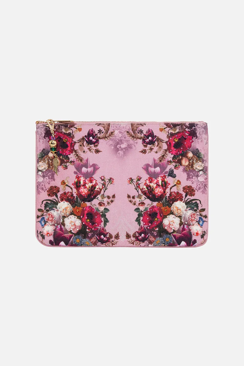 SMALL CANVAS CLUTCH GYPSY ROSE sold by Camilla