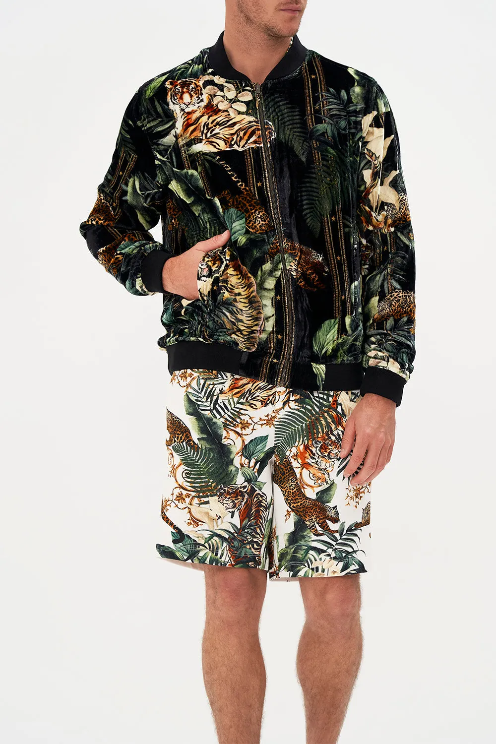 ZIP THROUGH REVERSIBLE BOMBER JACKET TIGER TRAP sold by Camilla product image thumbnail 5