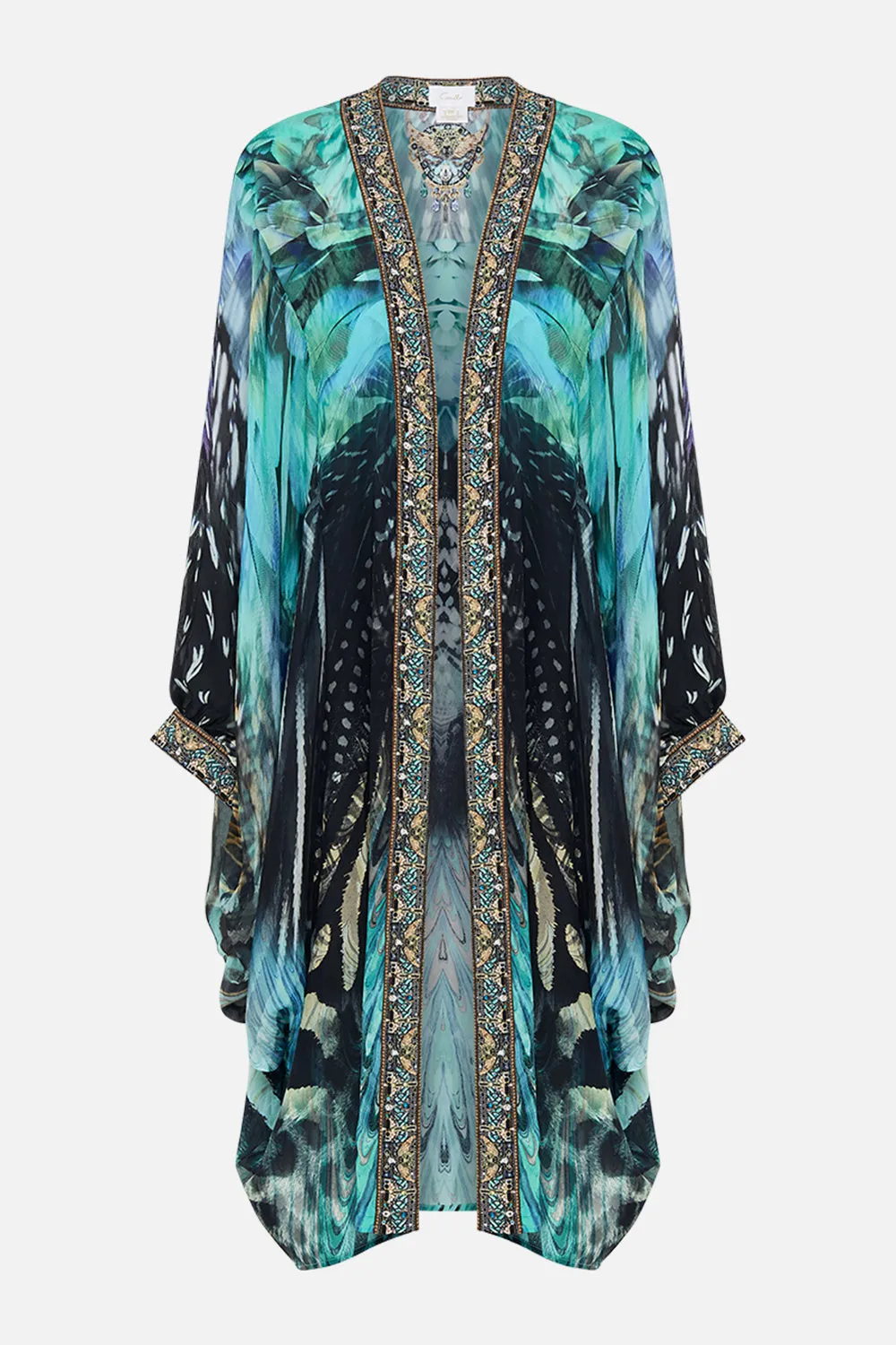 DRAMATIC SLEEVE COCOON LAYER AZURE ALLURE sold by Camilla product image thumbnail 3