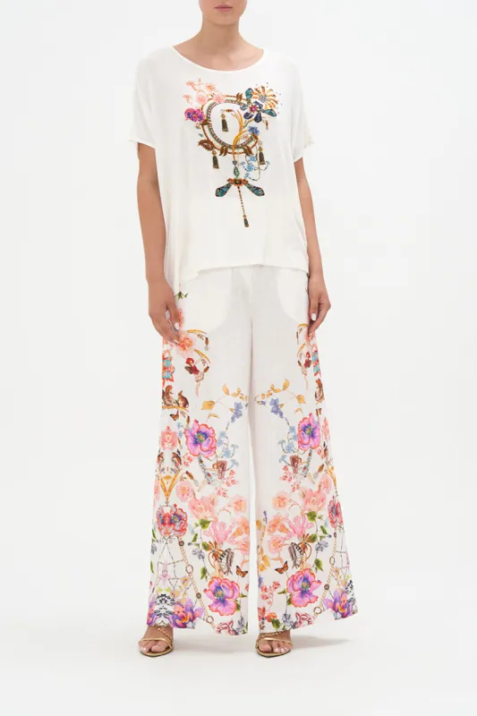 LOOSE FIT ROUND NECK TEE SPIDER GIRL sold by Camilla