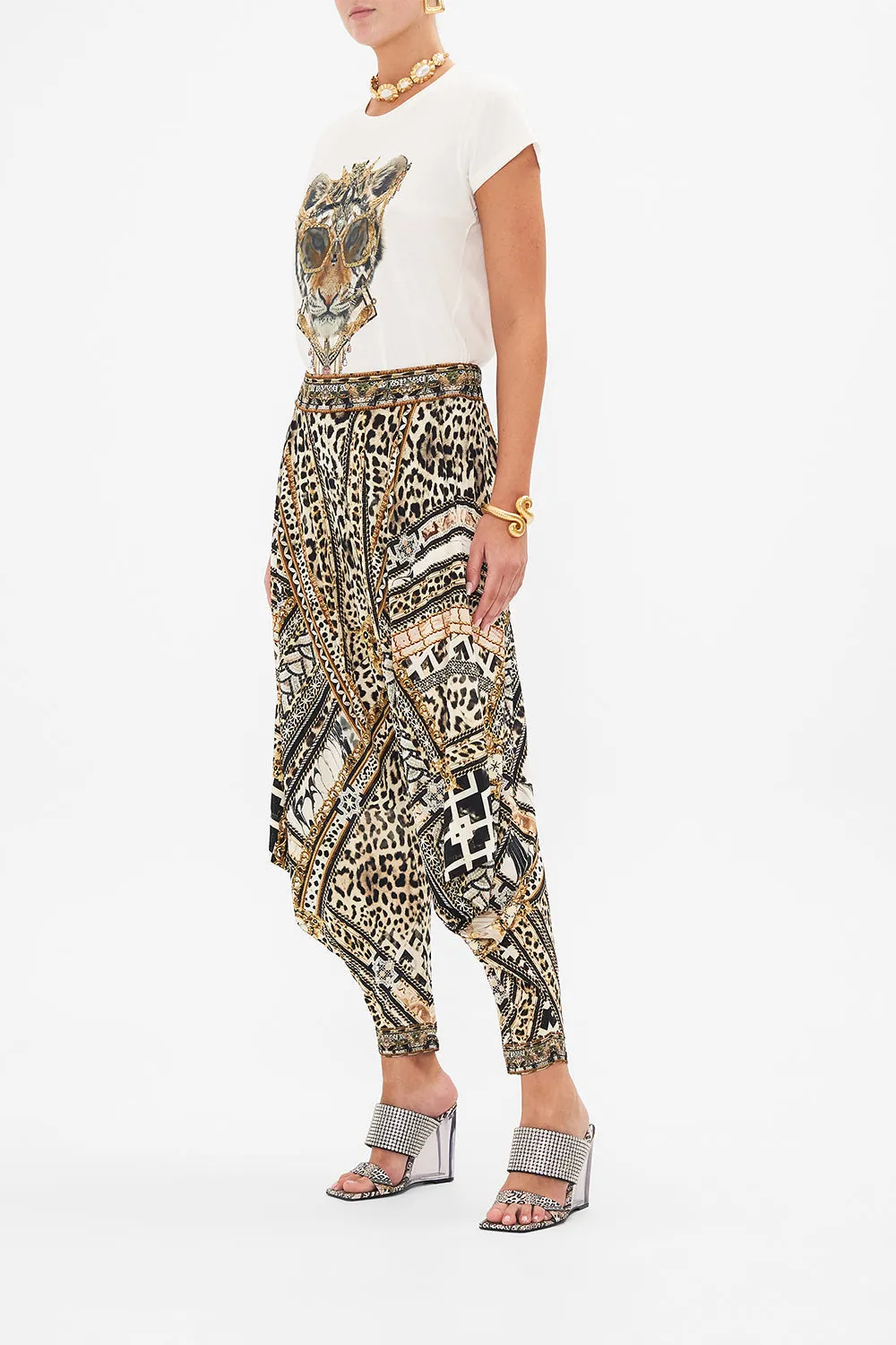 JERSEY DRAPE PANT WITH POCKET MOSAIC MUSE sold by Camilla product image thumbnail 4