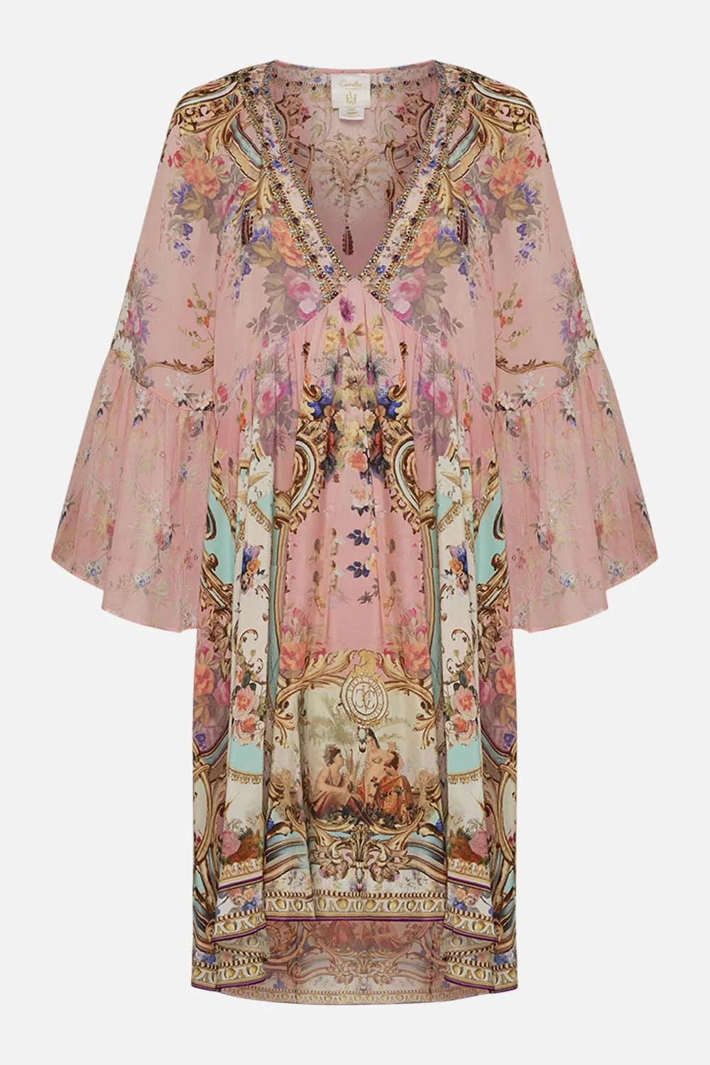 A-LINE RUFFLE SLEEVE DRESS LETTERS FROM THE PINK ROOM sold by Camilla product image thumbnail 3