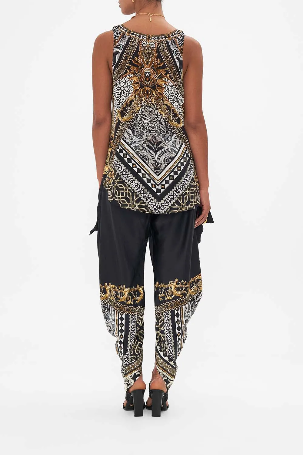 TANK TOP WITH STRAP BEAD DETAIL LOOK UP TESORO sold by Camilla product image thumbnail 2