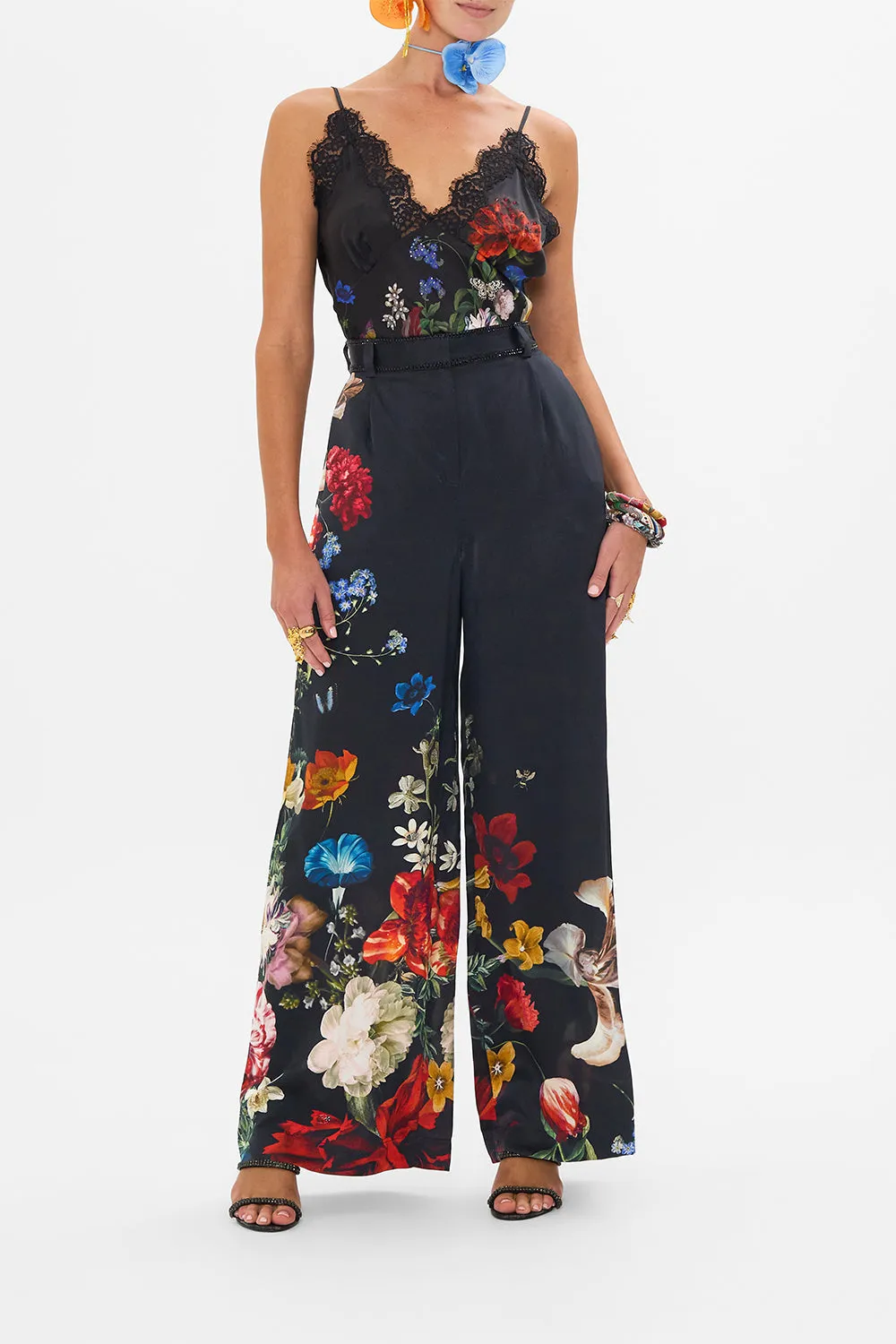 WIDE LEG WAISTED PANT A STILL LIFE sold by Camilla