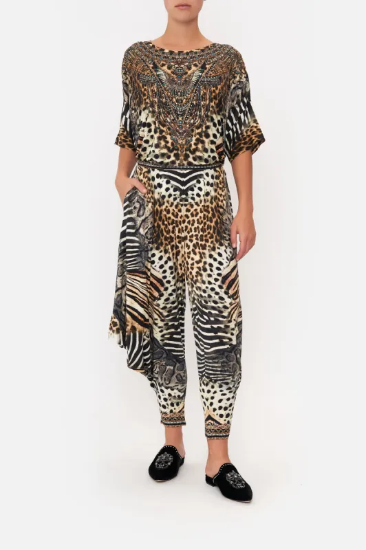 JERSEY DRAPE PANT WITH POCKET FOR THE LOVE OF LEO sold by Camilla