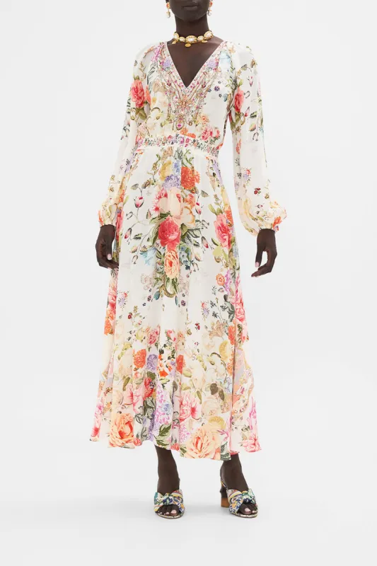 RAGLAN SHIRRED WAIST DRESS SEW YESTERDAY sold by Camilla