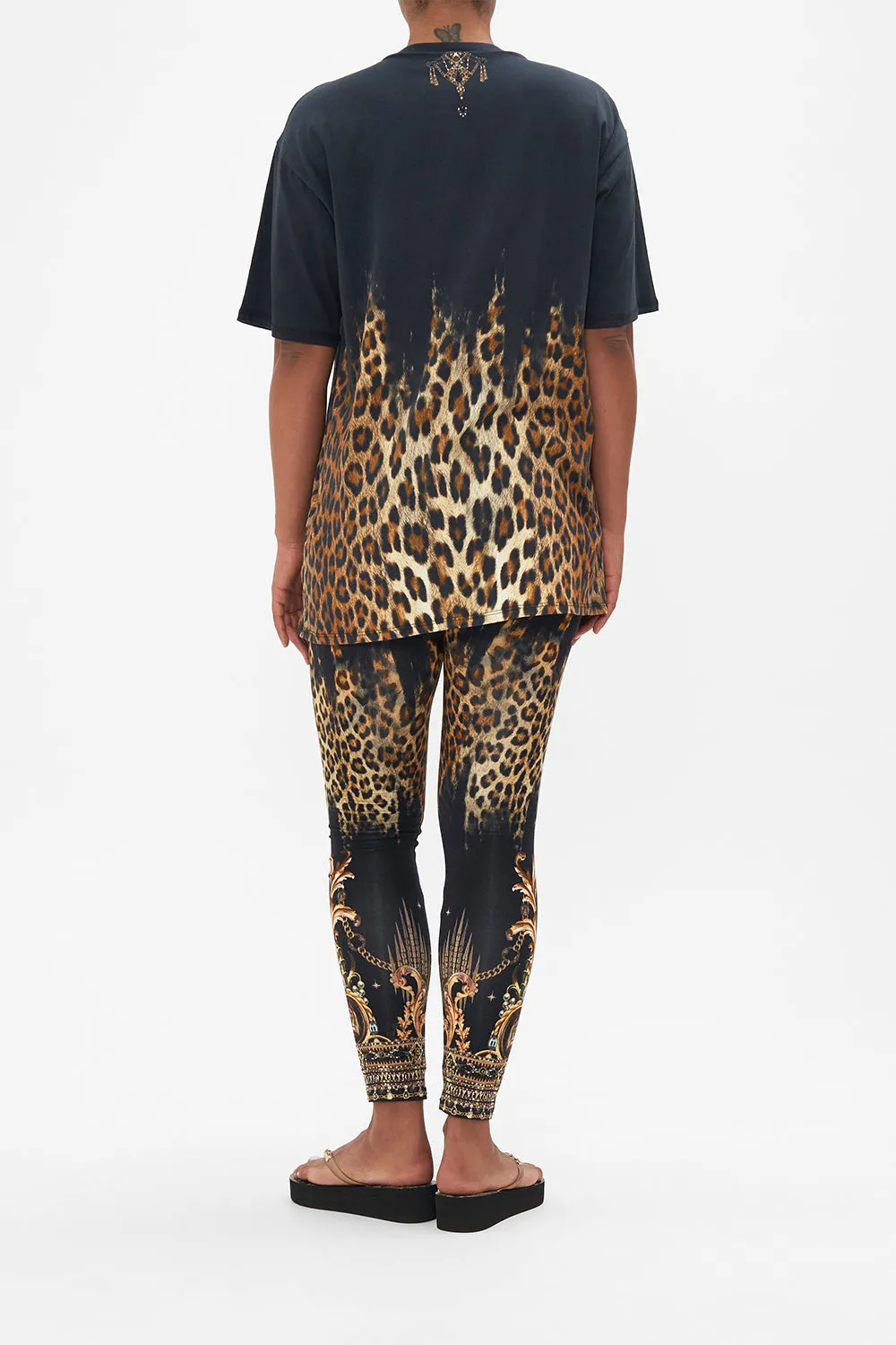 ORGANIC COTTON OVERSIZE BAND TEE - PRINTED JUNGLE DREAMING sold by Camilla product image thumbnail 2