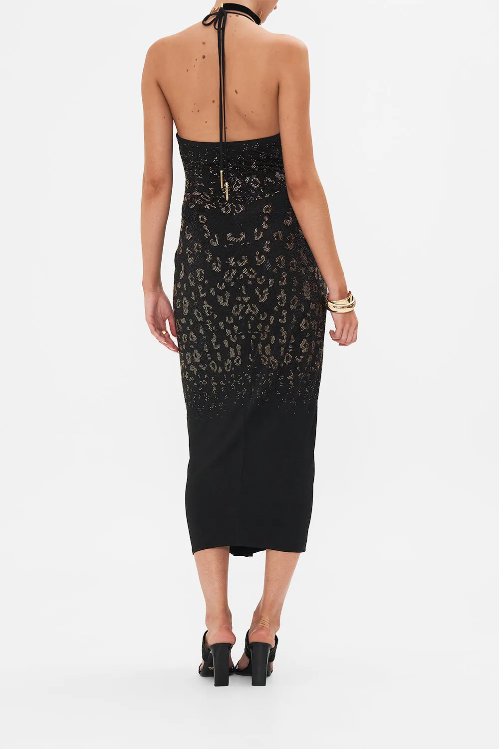 V NECK GATHERED JERSEY DRESS MOSAIC MUSE sold by Camilla product image thumbnail 2