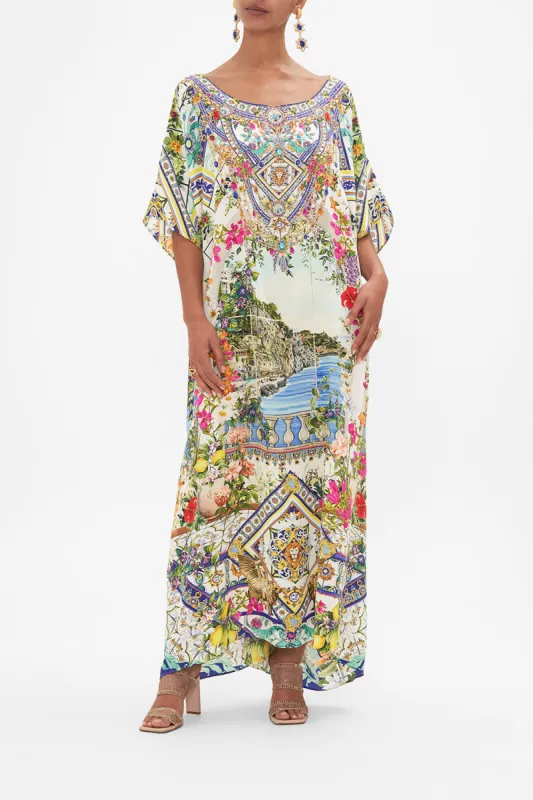ROUND NECK KAFTAN AMALFI AMORE sold by Camilla