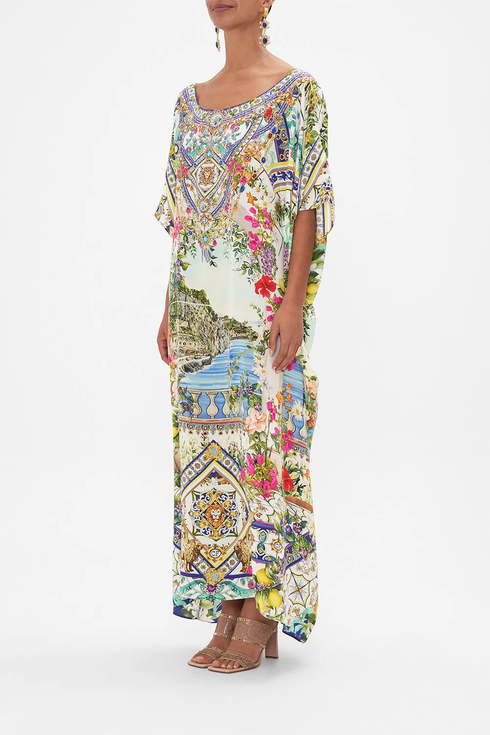 ROUND NECK KAFTAN AMALFI AMORE sold by Camilla product image thumbnail 4