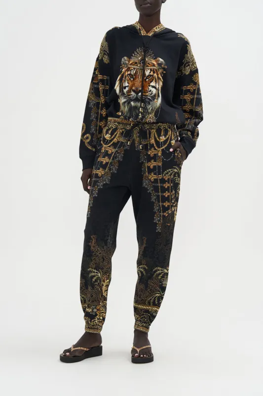 JERSEY TRACK PANT THE NIGHT IS NOIR sold by Camilla