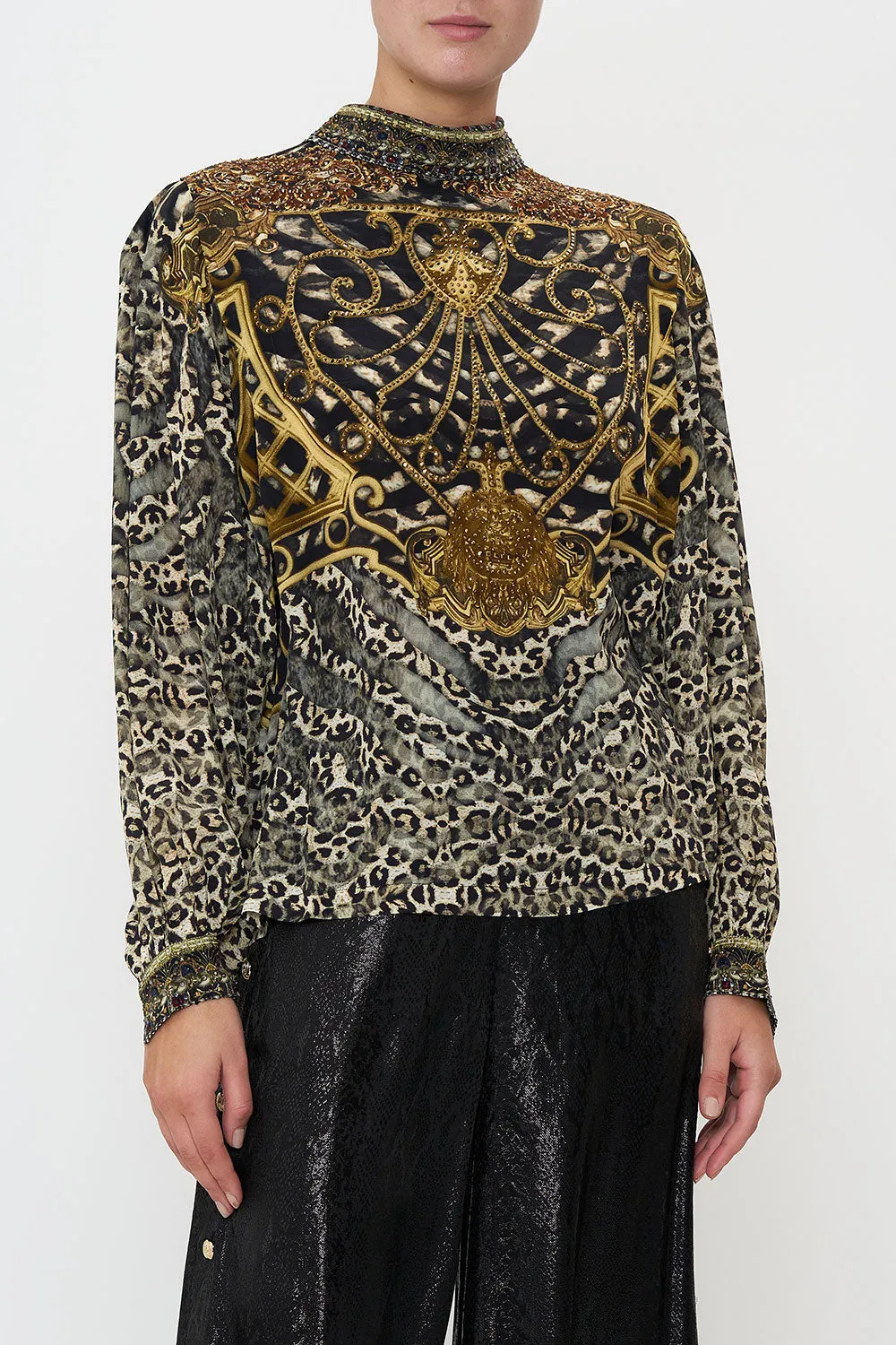 TUCKED SHOULDER TOP ARMADA sold by Camilla product image thumbnail 5