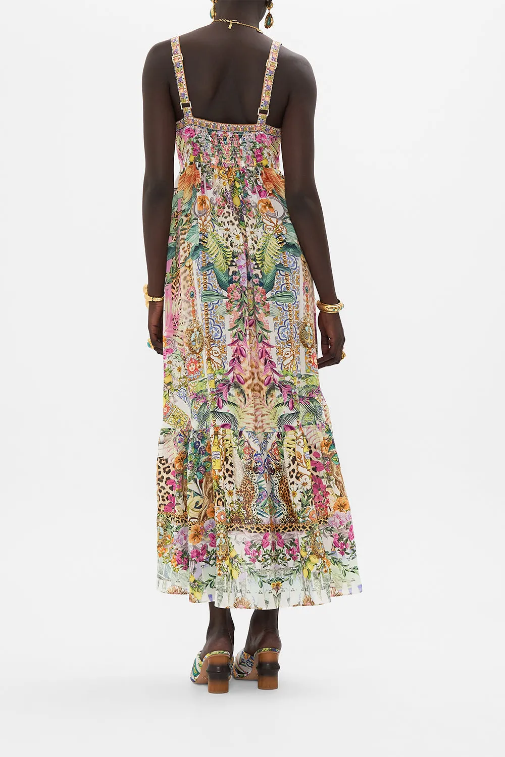 TIE FRONT HIGH LOW DRESS FLOWERS OF NEPTUNE sold by Camilla product image thumbnail 2