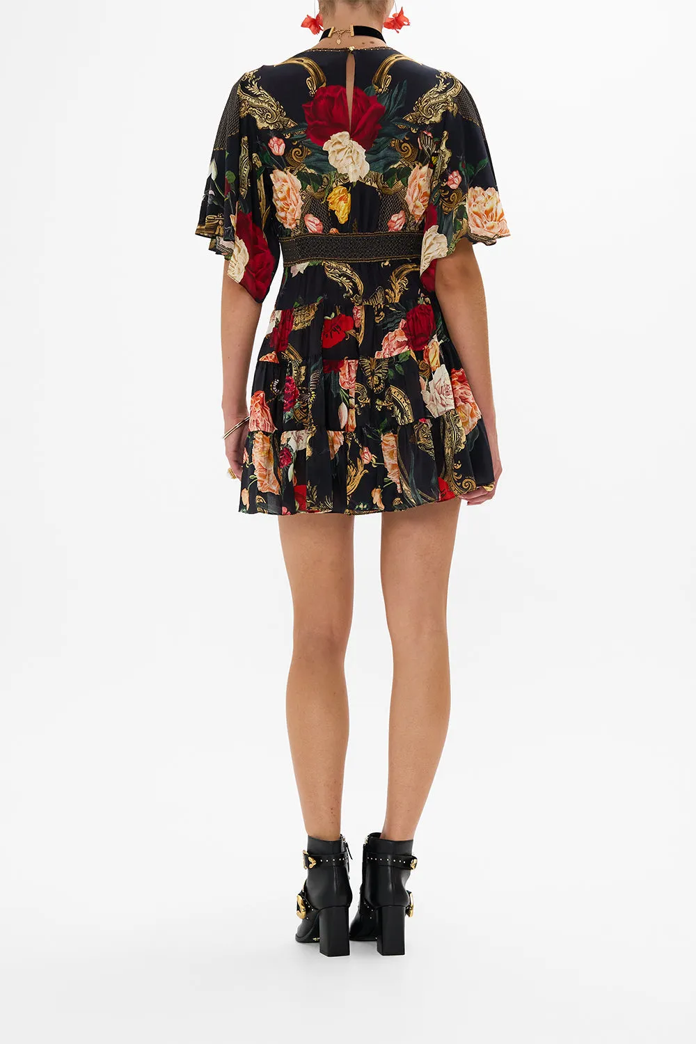 TIERED SKIRT MINI DRESS MAGIC IN THE MANUSCRIPTS sold by Camilla product image thumbnail 2