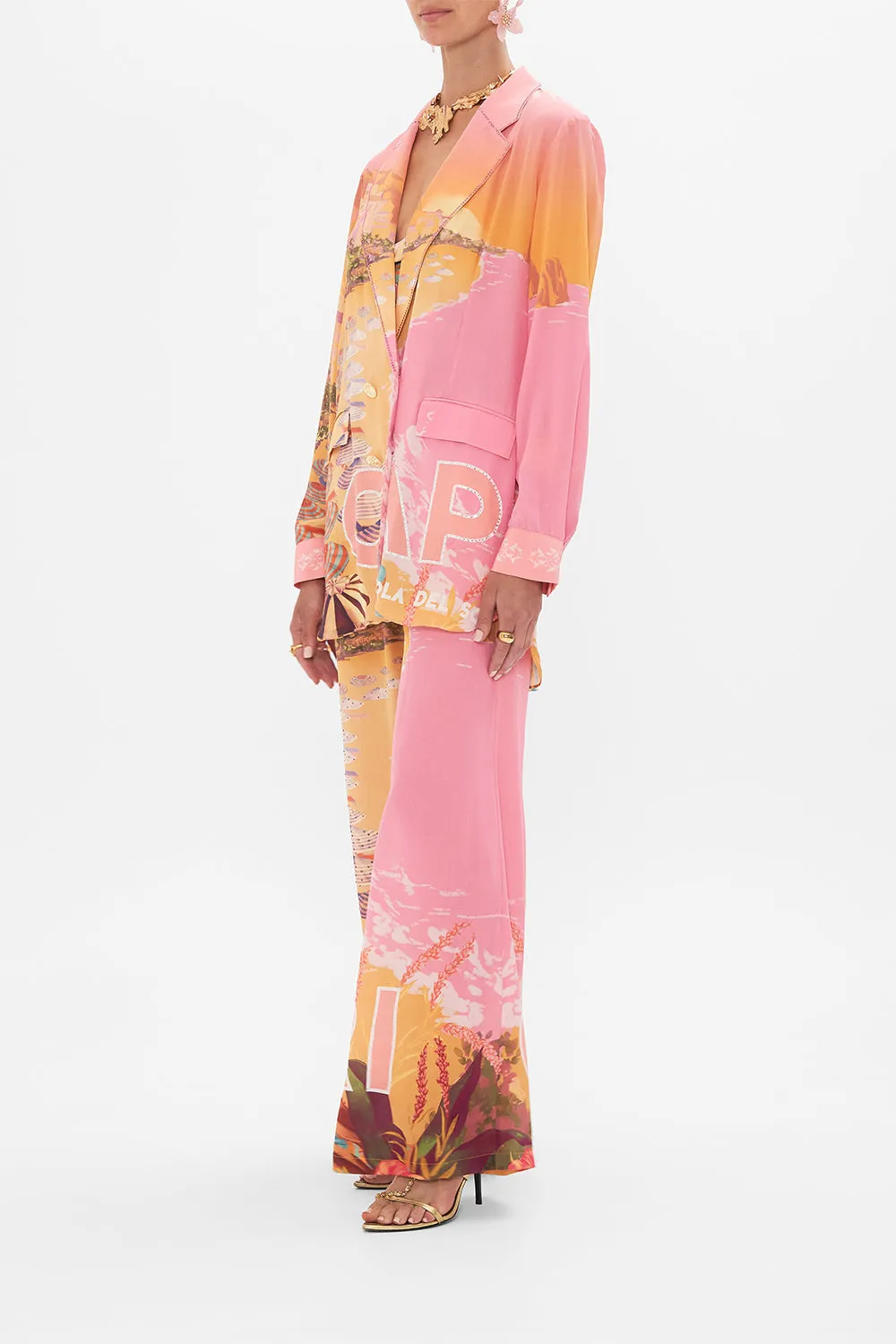 DOUBLE BREASTED SOFT JACKET CAPRI ME sold by Camilla product image thumbnail 4