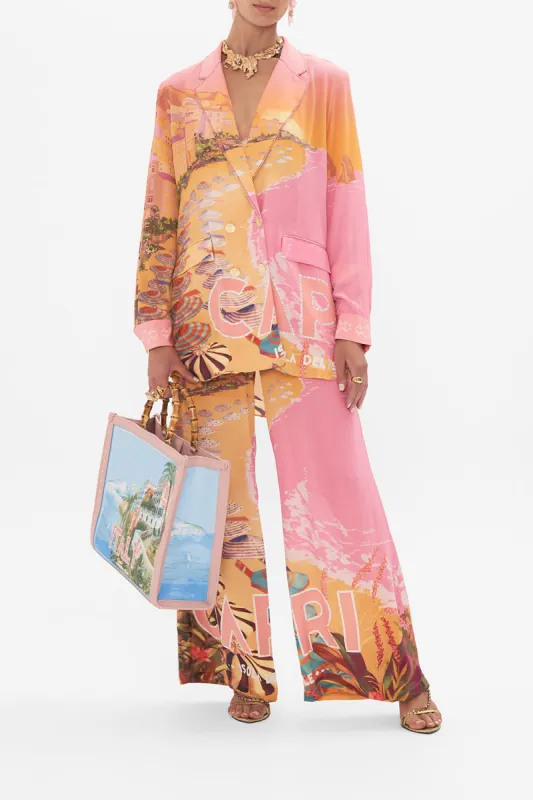 DOUBLE BREASTED SOFT JACKET CAPRI ME made by Camilla