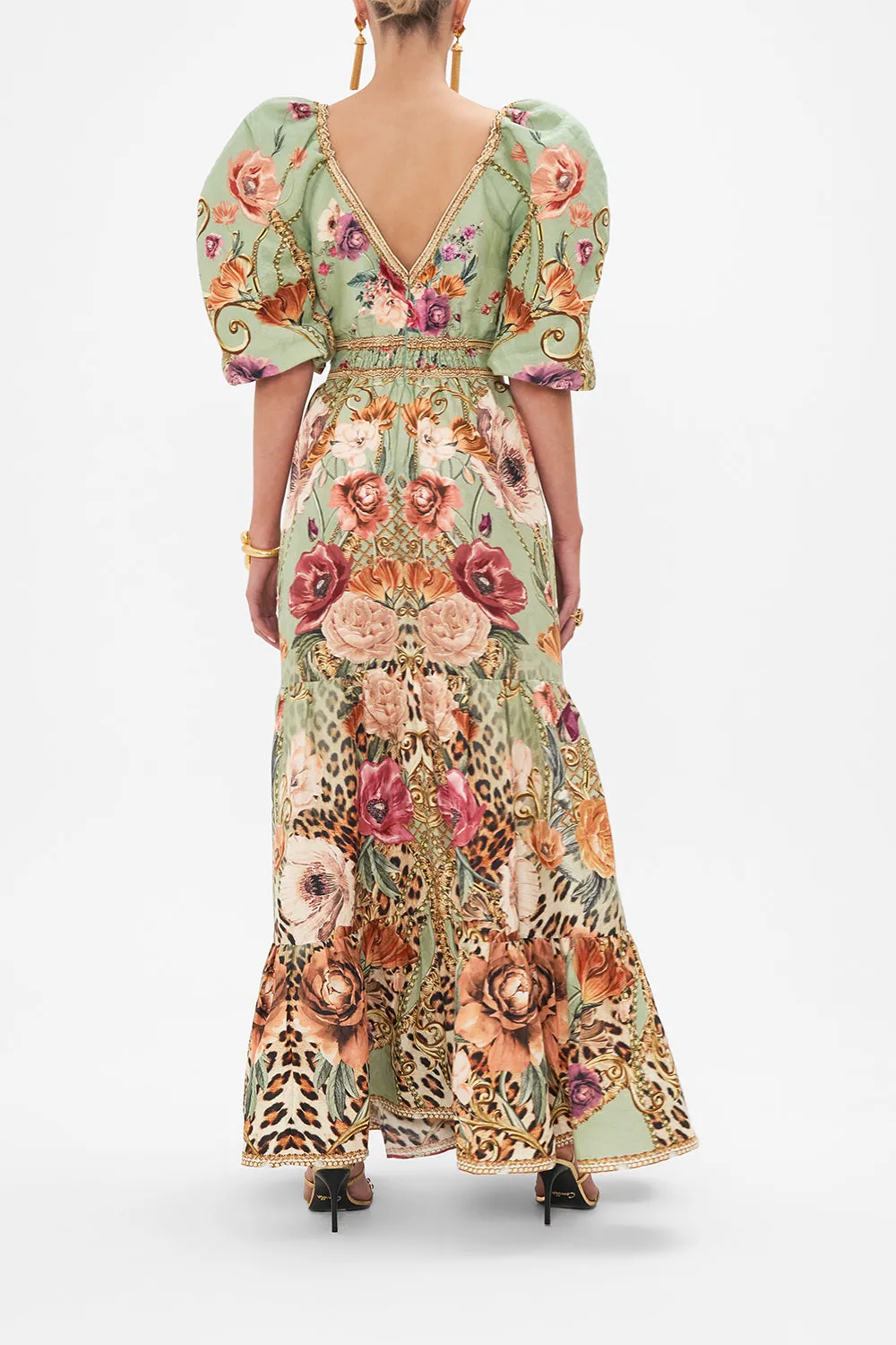 TIERED PUFF SLEEVE DRESS GROW AND GLOW sold by Camilla product image thumbnail 2