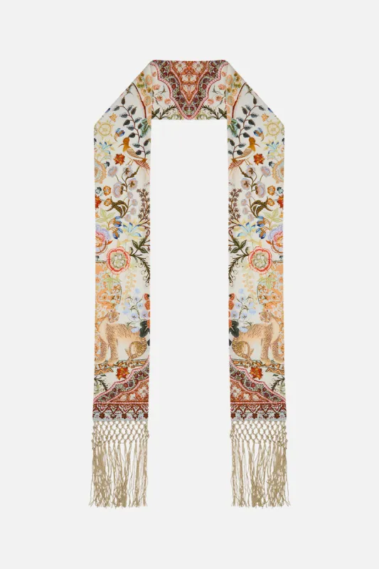 LONG SKINNY SCARF IN HONOUR OF HEIRLOOMS sold by Camilla