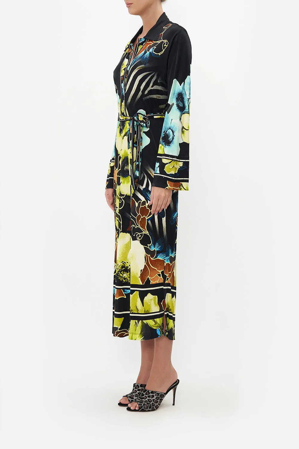 JERSEY SHIRT DRESS POPPY DIVINE sold by Camilla product image thumbnail 4