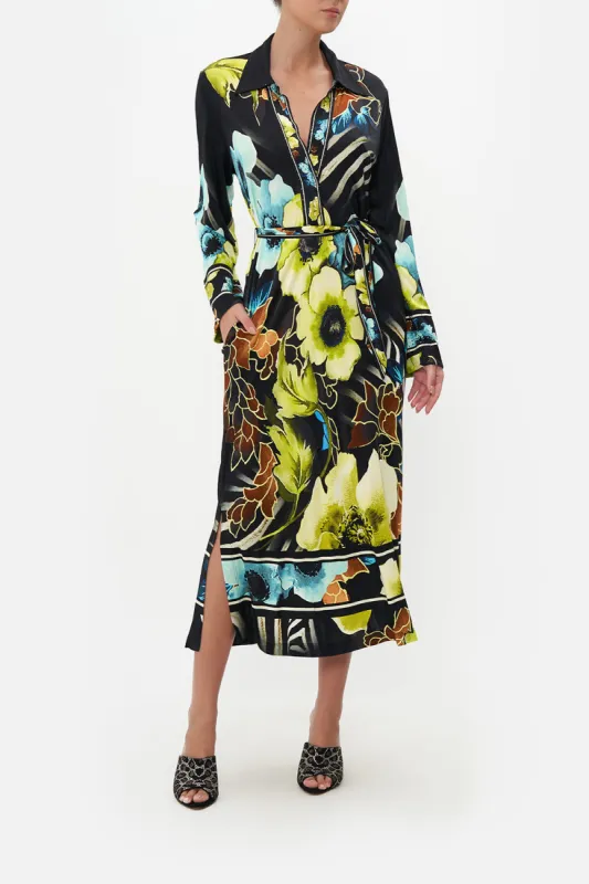 JERSEY SHIRT DRESS POPPY DIVINE sold by Camilla