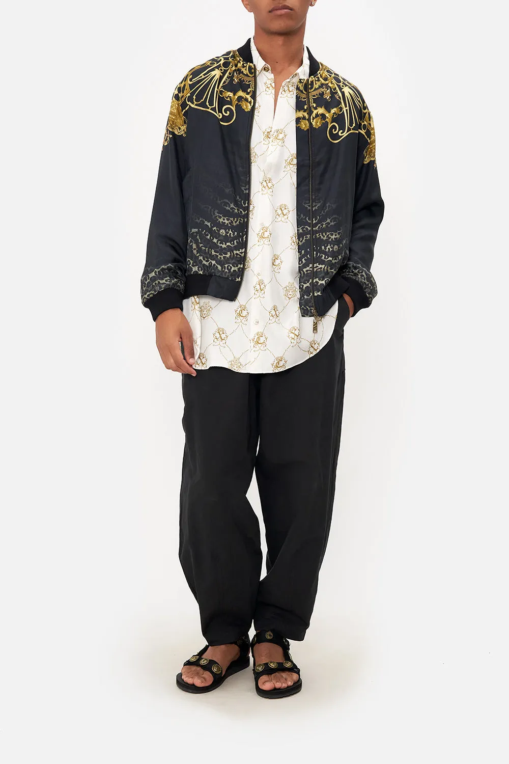 ZIP THROUGH BOMBER JACKET SHADOWS OF ARMADA sold by Camilla