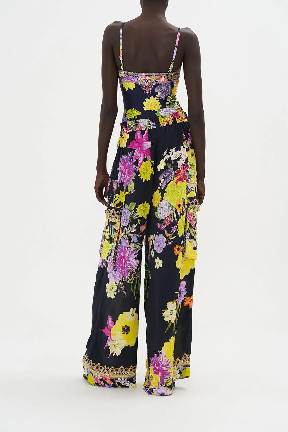 WIDE LEG UTILITY PANTS PEACE BE WITH YOU sold by Camilla product image thumbnail 2