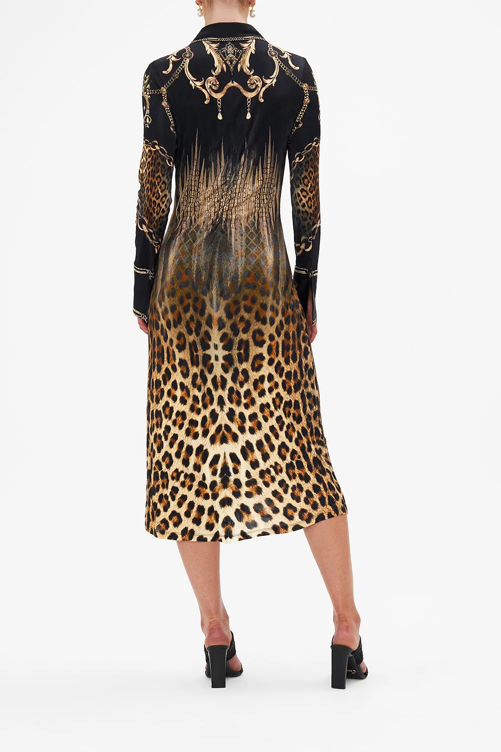 JERSEY MIDI SHIRT DRESS JUNGLE DREAMING sold by Camilla product image thumbnail 2