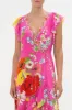 RUFFLE WRAP DRESS RAINBOW BODY sold by Camilla