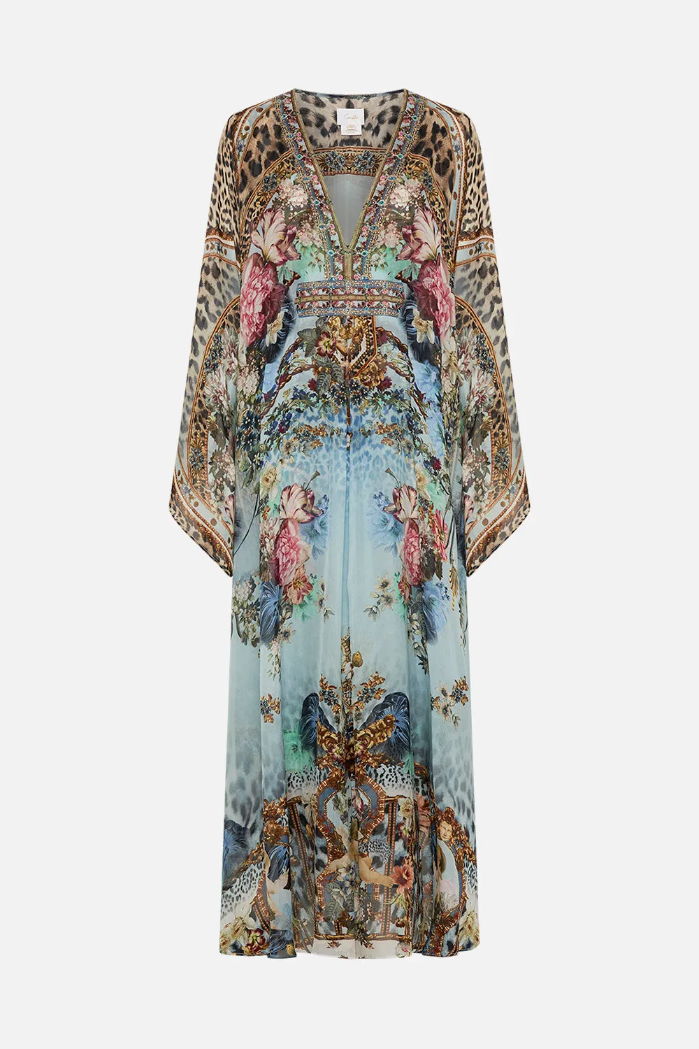 LONG KAFTAN WITH WAIST DETAIL LETTERS TO LEO sold by Camilla product image thumbnail 3