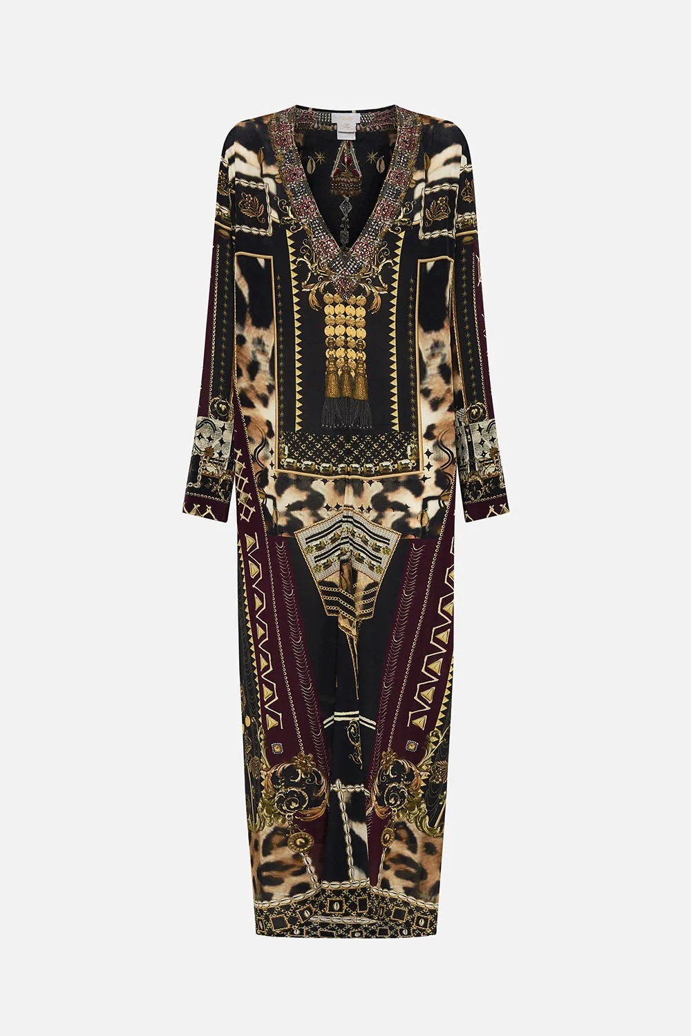 DRAPED BACK LONG SLEEVE DRESS DESERT DREAMS sold by Camilla product image thumbnail 3