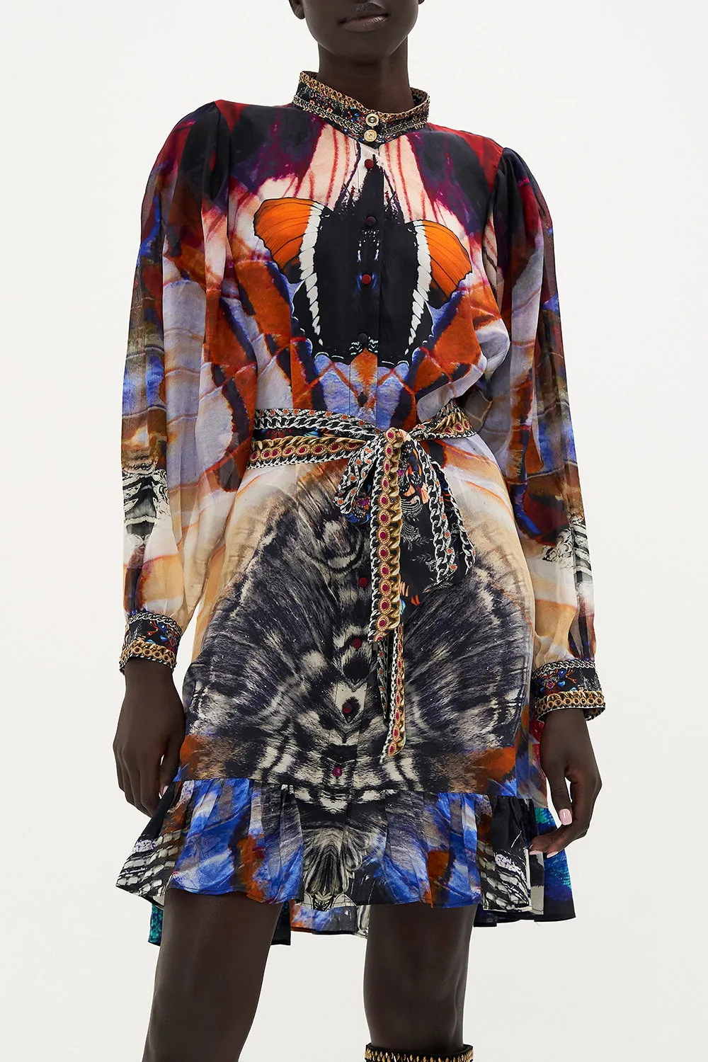 DROP SLEEVE SHIRT DRESS WINGS OF MARIPOSA sold by Camilla product image thumbnail 5