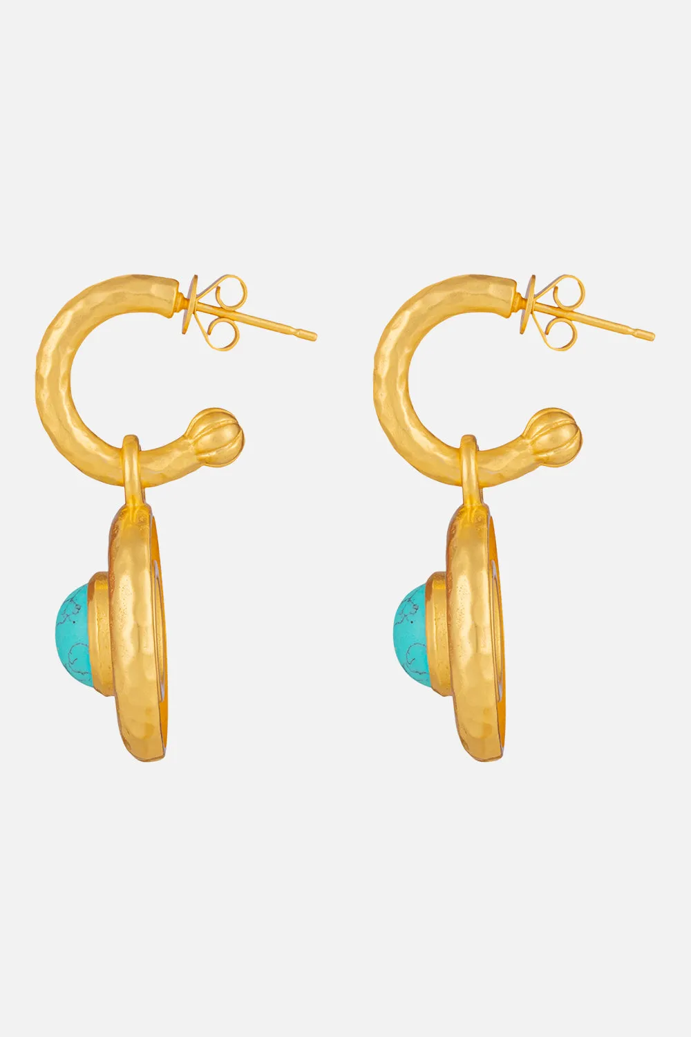 ELISA TURQUOISE EARRINGS MULTI sold by Camilla product image thumbnail 3