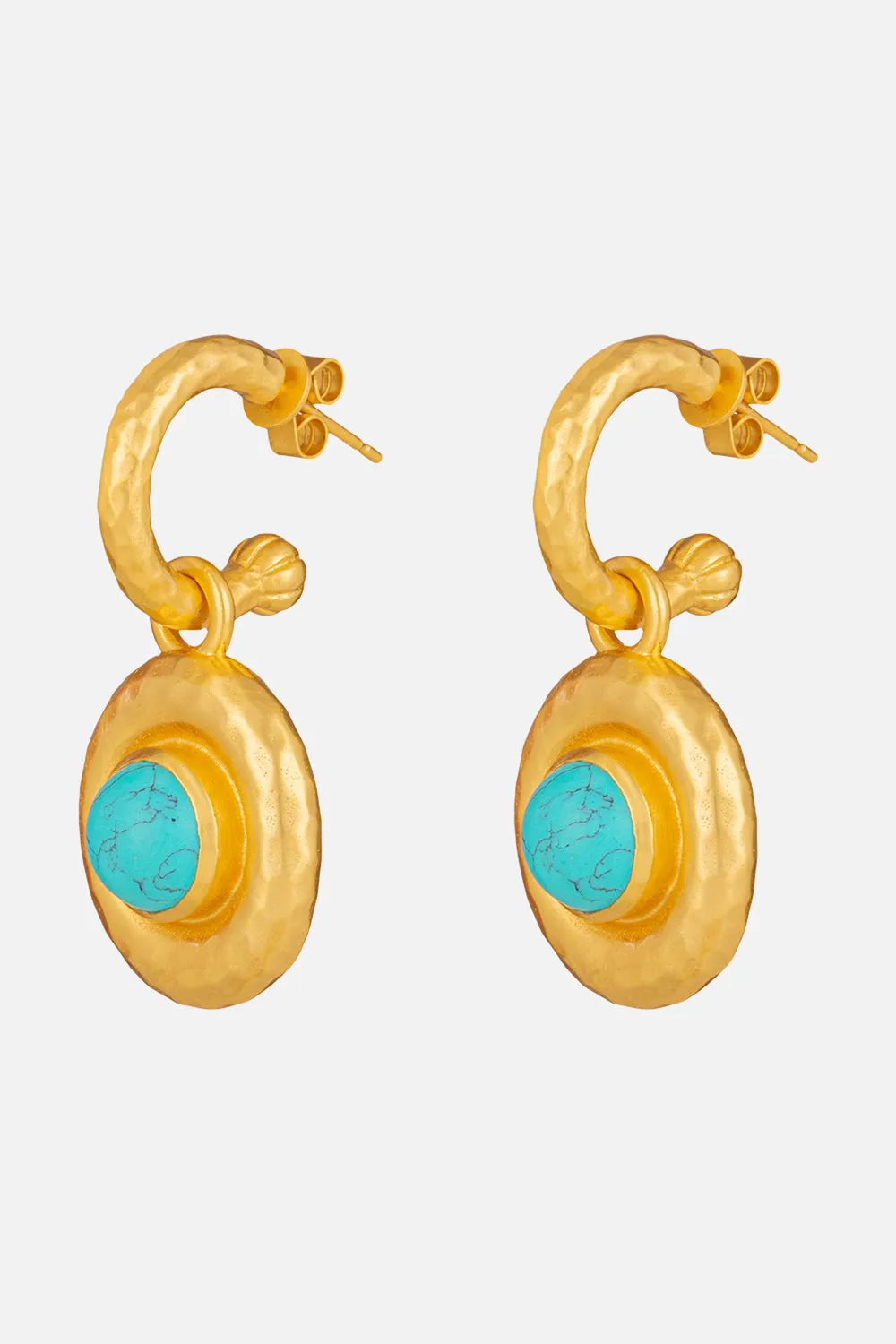 ELISA TURQUOISE EARRINGS MULTI sold by Camilla product image thumbnail 2