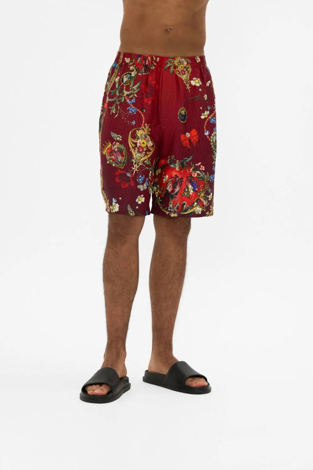 BAGGY MID LENGTH WALK SHORT JUST ONE BITE SNOW WHITE sold by Camilla product image thumbnail 5