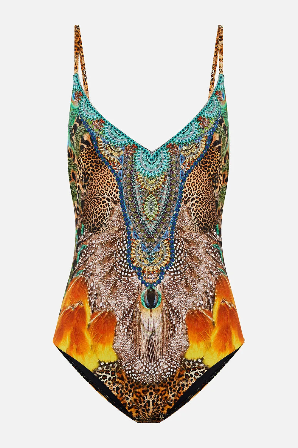 V NECK UNDERWIRE ONE PIECE SURREALIST XANADU sold by Camilla product image thumbnail 3