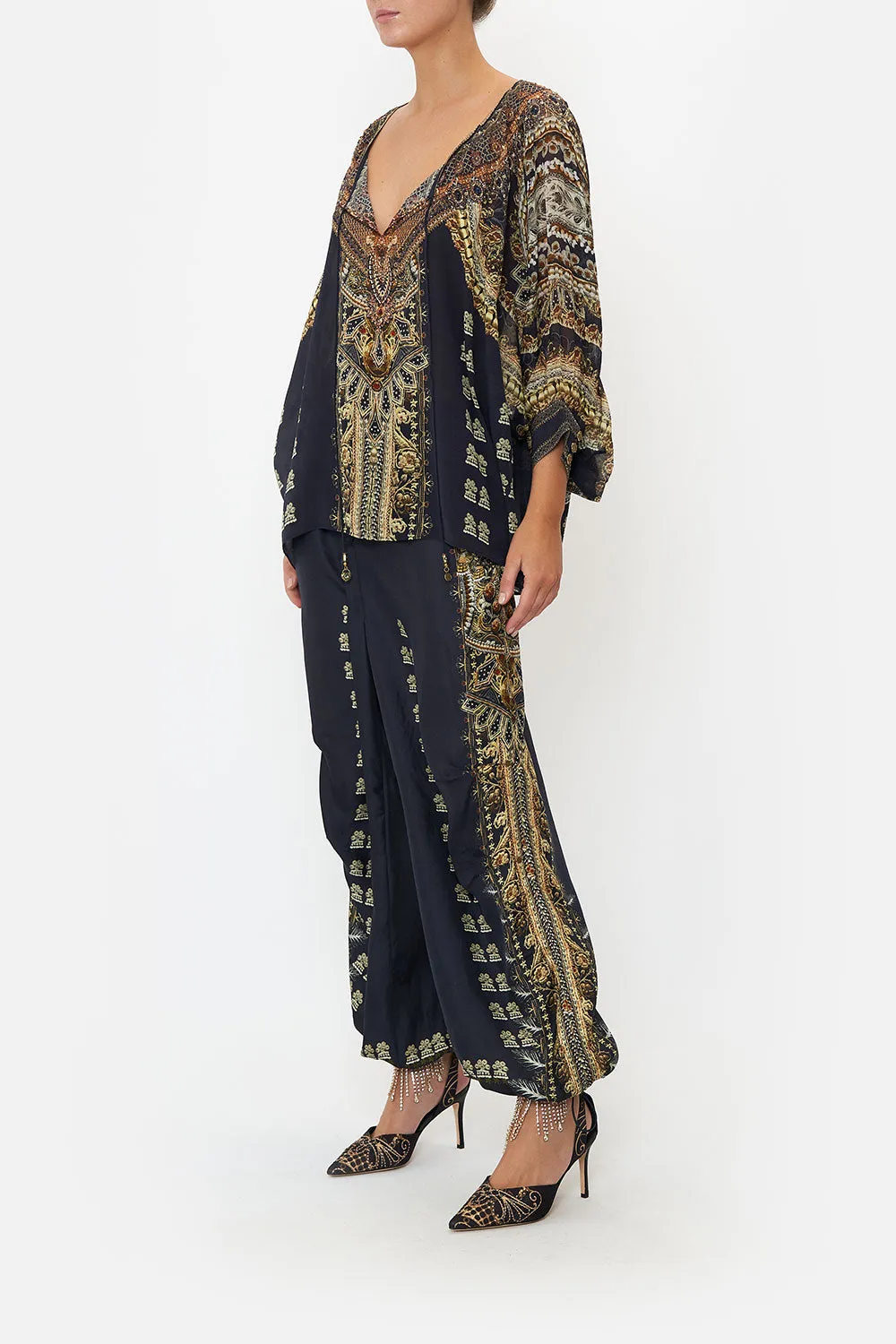 RAGLAN SLEEVE BLOUSE WITH CUFF ITS ALL OVER TORERO sold by Camilla product image thumbnail 4