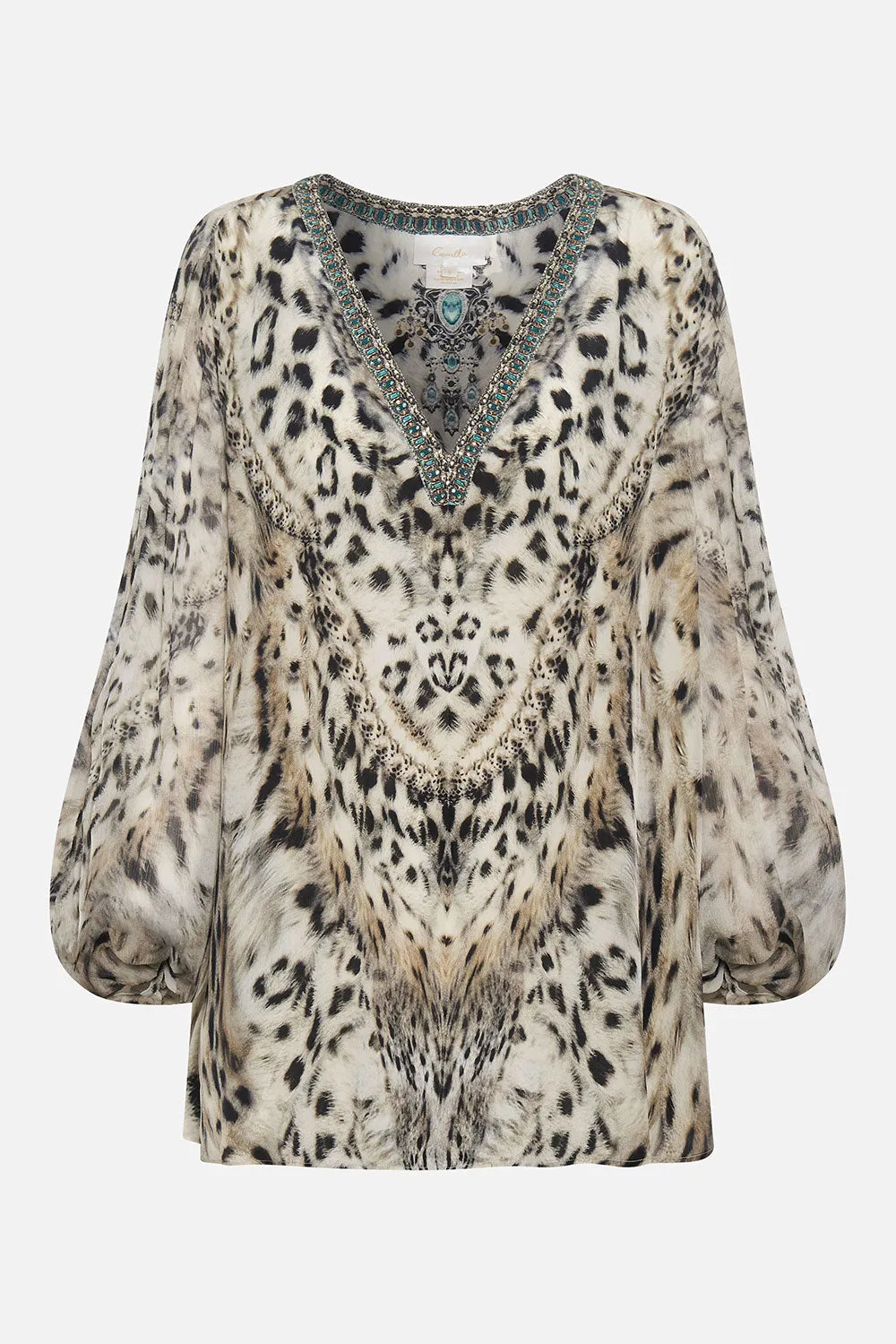 PANEL SLEEVE BLOUSE SNOW WHISPERS sold by Camilla product image thumbnail 3