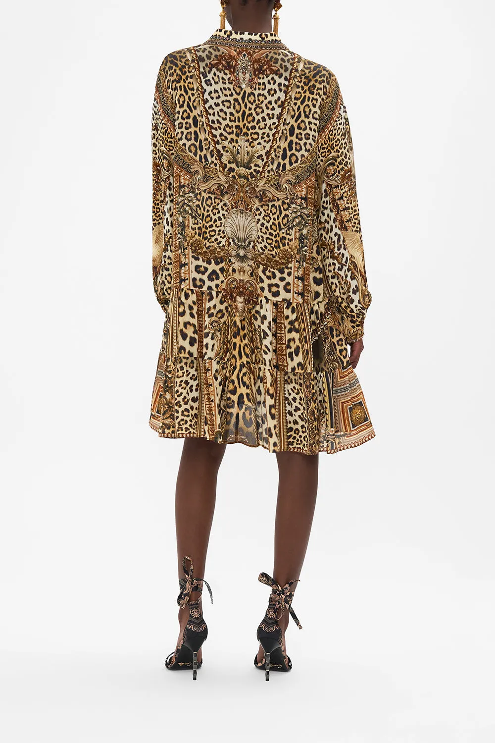 TIERED SHIRT DRESS STANDING OVATION sold by Camilla product image thumbnail 2