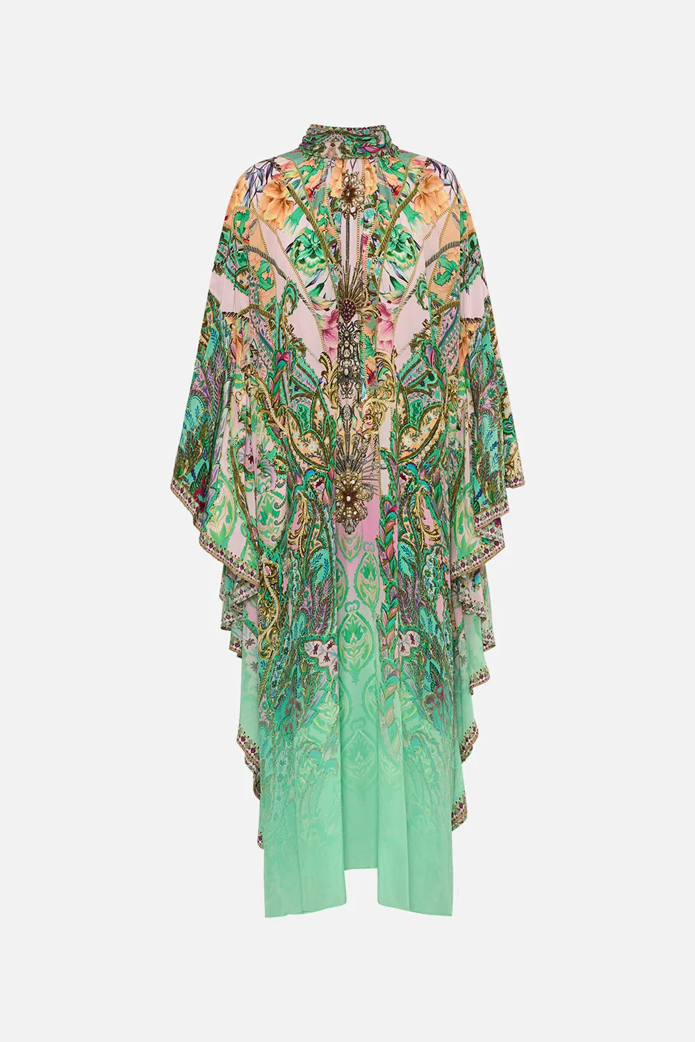 HIGH NECK RUFFLE KAFTAN LOST CITY sold by Camilla product image thumbnail 3
