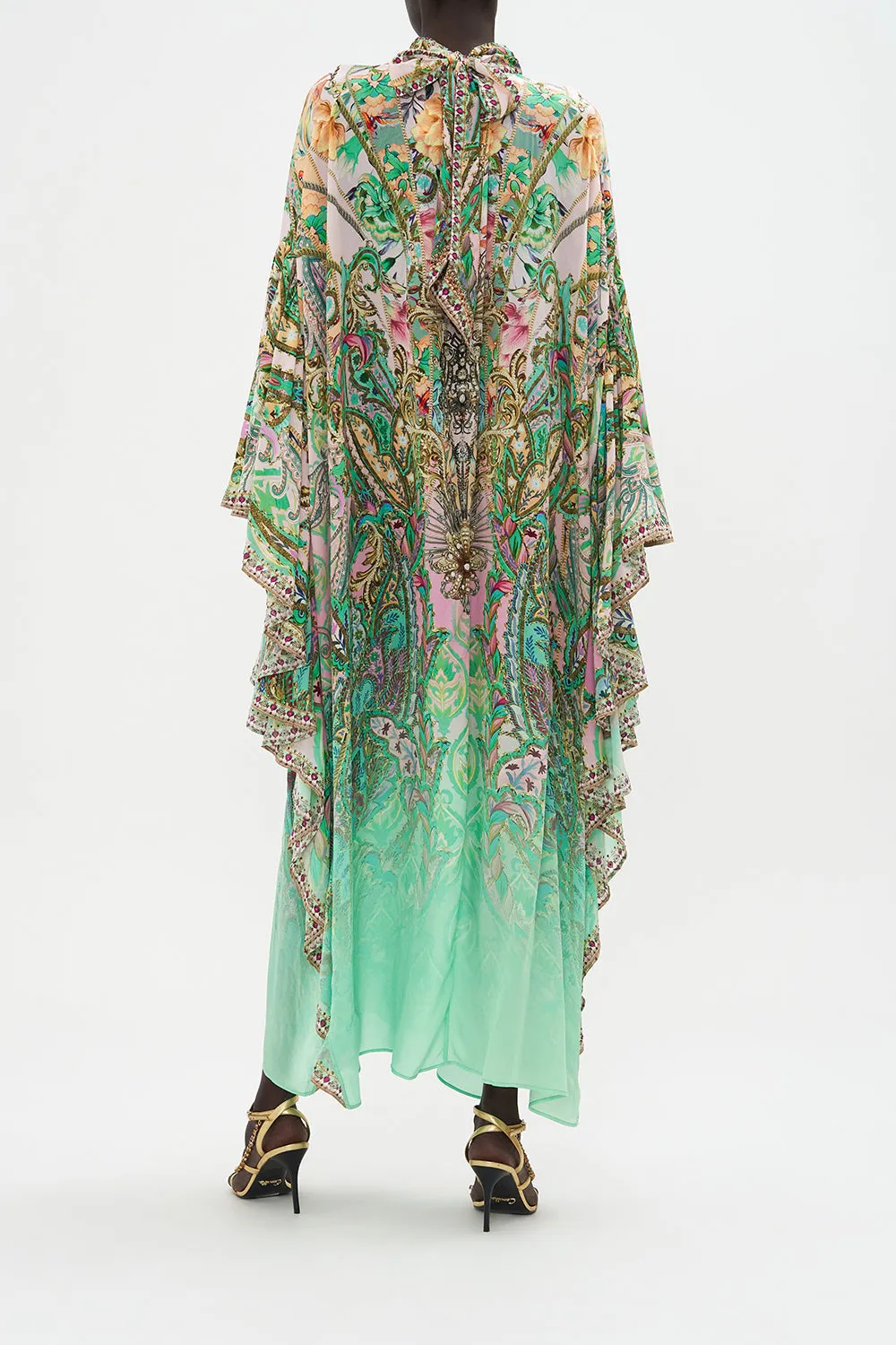 HIGH NECK RUFFLE KAFTAN LOST CITY sold by Camilla product image thumbnail 2