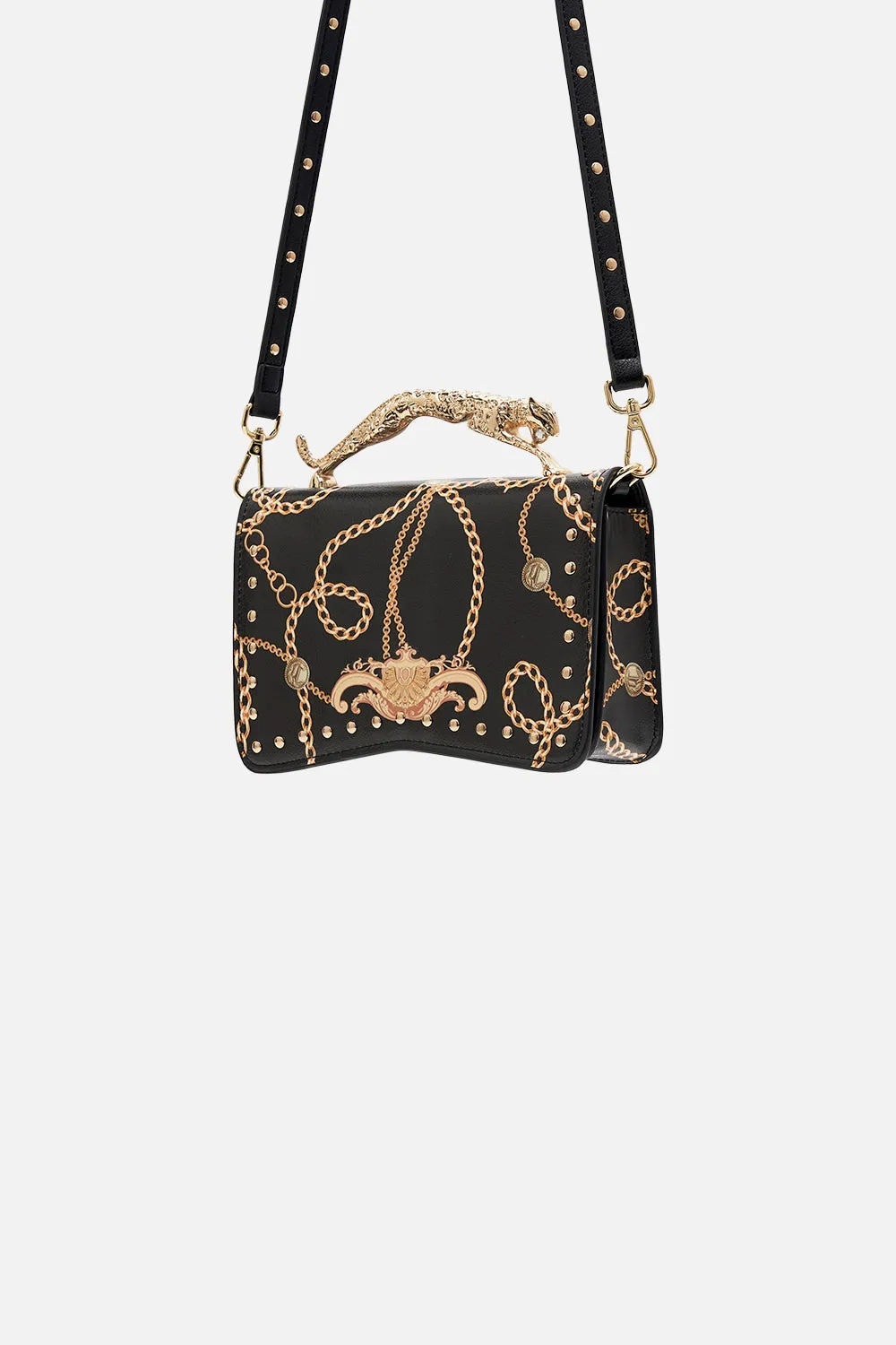 EAST WEST BAG W LEOPARD HANDLE TETHER ME NOT sold by Camilla product image thumbnail 3