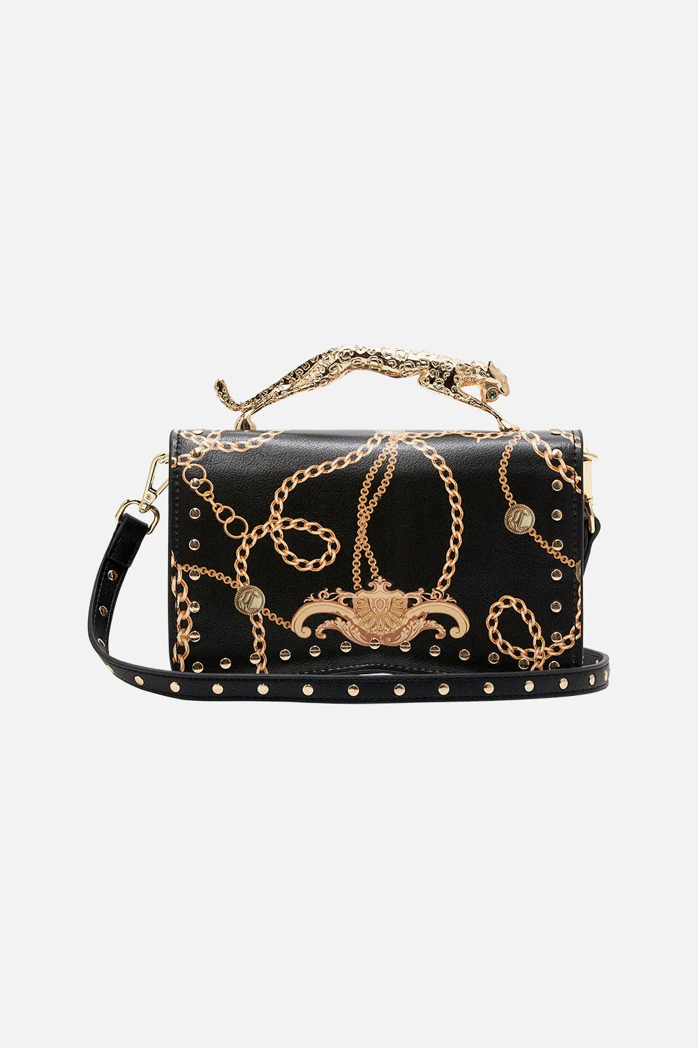 EAST WEST BAG W LEOPARD HANDLE TETHER ME NOT sold by Camilla product image thumbnail 4