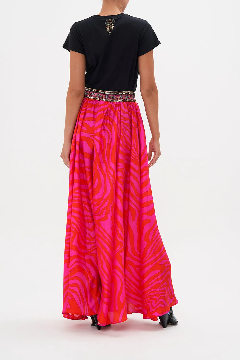 SLIM FIT ROUND NECK T-SHIRT ZEBRA ZONE sold by Camilla product image thumbnail 2