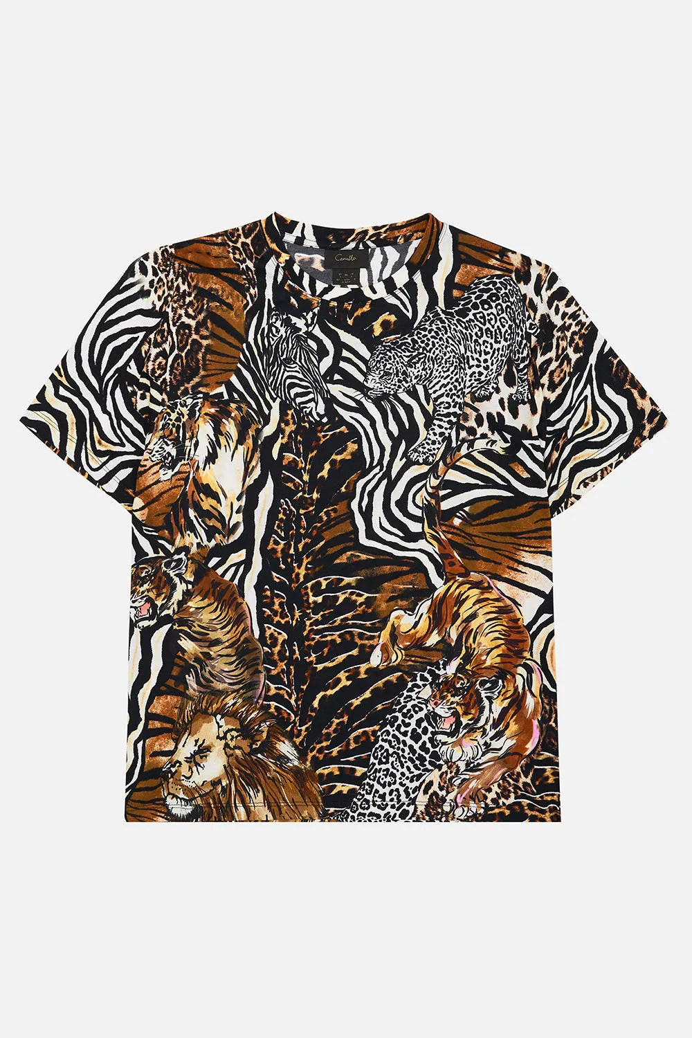 RELAXED FIT TEE WHATS NEW PUSSYCAT sold by Camilla product image thumbnail 3